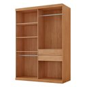 Ver imagem 4 de Guarda-Roupa Solteiro 100% MDF 4 Portas e 2 Gavetas Multimóveis CR35504 Madeirado