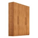 Ver imagem 1 de Guarda-Roupa Solteiro 100% MDF 4 Portas e 2 Gavetas Multimóveis CR35504 Madeirado