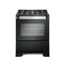 Ver imagem 1 de Fogão 5 Bocas Mueller Decorato Vetro G3 com Timer Preto Bivolt