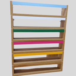 Nicho Organizador de Livros Brinquedos Quarto Infantil Prateleira Livreiro Mdf Madeira 55cm:branco - 8