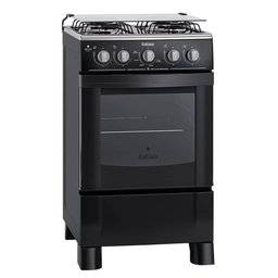 Fogão de Piso Itatiaia Star Clean Ng 4 Bocas Preto - 1 Fogão de Piso Itatiaia Star Clean Ng 4 Bocas Preto - 1