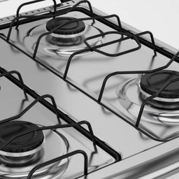 Fogão de Piso Itatiaia Star Clean Ng 4 Bocas Preto - 3 Fogão de Piso Itatiaia Star Clean Ng 4 Bocas Preto - 3