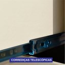 Ver imagem 7 de Guarda-Roupa Casal 6 Portas Reflectas com LED 6 Gavetas MDF Solare Bege/Off White