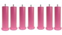 Ver imagem 1 de Kit 7 Pés Alto Rosa para Cama Box 18cm de Altura