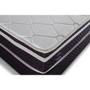 Ver imagem 4 de Cama Box Baú Solteiro: Colchão Molas Ensacadas Herval C1789 + Base Crc Suede Gray (88x188)
