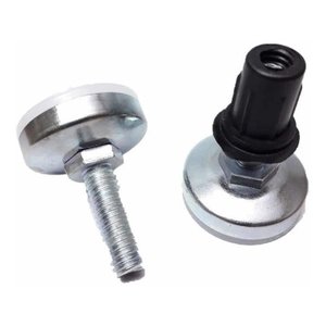 Sapata Niveladora 5/16 32mm C/Bucha Pé Móveis Kit C/12 Peças