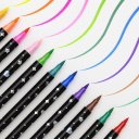 Ver imagem 4 de Canetas Colorir com Glitter 2 Pontas com 48 Cores