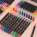 Ver imagem 5 de Canetas Colorir com Glitter 2 Pontas com 48 Cores