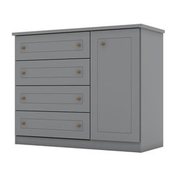 Cômoda Americano Cinza – Henn - 1