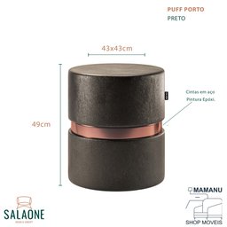 Puff Porto Preto - 4