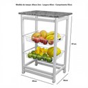 Ver imagem 3 de Fruteira C/Tampo De Granito E 2 Cestos Branco Utilaço Branco