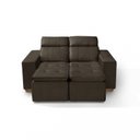 Ver imagem 4 de Sofá Luxemburgo 2 Lugares Retrátil Reclinável 1,50M Yescasa