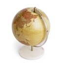 Ver imagem 2 de Globo Terrestre Decorativo em Metal e Mármore 34cm 22116 Mart