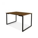 Ver imagem 1 de Mesa de Jantar Industrial Aço 4 Lugares 1,20x0,80 Klm Store