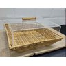 Cesta de Vime com Cupula p/Pão Linha Verão LEAO PRIMO - 1