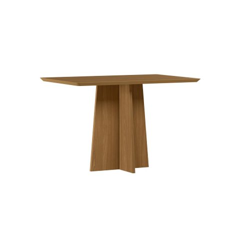 Mesa de Jantar Retangular Anitta C/tampo em Madeira S/vidro 1,20x0,80 New Ceval - Ype