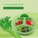 Ver imagem 5 de Pratinho Infantil com Ventosa 3 Divisórias Termo 350ml