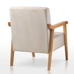 Poltrona Lina Agarb Decor:linho Off - 3