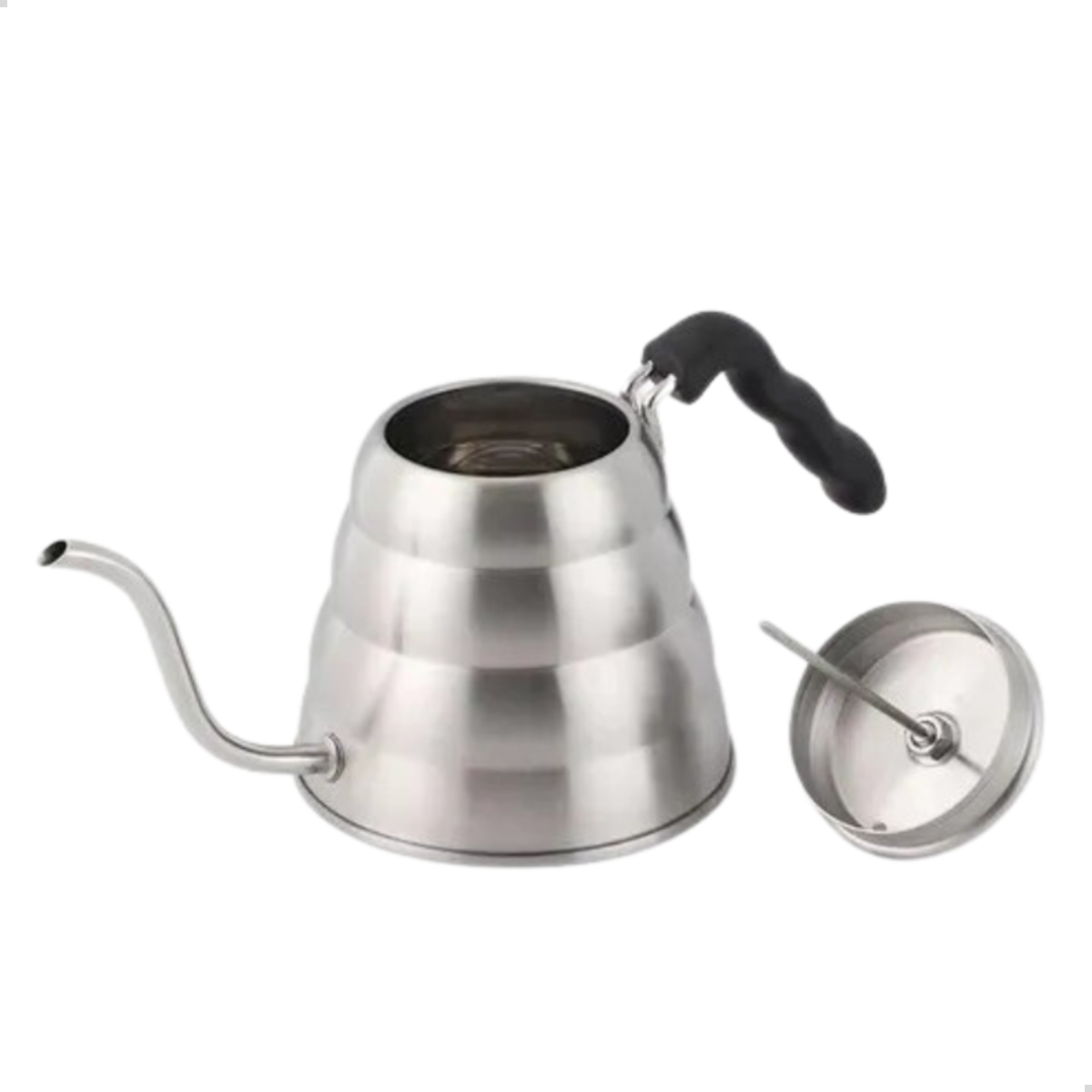 Chaleira Aço Inox Bico de Ganso com Termômetro 1000ml - 1