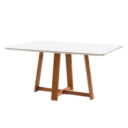 Conjunto Sala de Jantar Mesa e 4 Cadeiras Berlim Espresso Móveis - 11