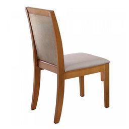 Conjunto Sala de Jantar Mesa e 4 Cadeiras Berlim Espresso Móveis - 14