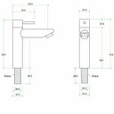 Ver imagem 6 de Torneira Banheiro Lavabo 1/4 Volta Bica Baixa Metal Escovado Dourado Big Obra