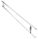 Ver imagem 3 de Puxador Inox Polido Barra Chata 60cm Todas Portas