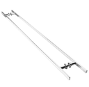 Ver imagem 4 de Puxador Inox Polido Barra Chata 60cm Todas Portas