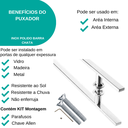Ver imagem 6 de Puxador Inox Polido Barra Chata 60cm Todas Portas