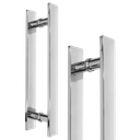 Ver imagem 2 de Puxador Inox Polido Barra Chata 60cm Todas Portas