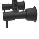 Ver imagem 4 de Torneira Misturador Cozinha Gourmet Parede All Black 1/4v