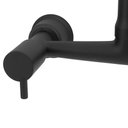 Ver imagem 7 de Torneira Misturador Cozinha Gourmet Parede All Black 1/4v