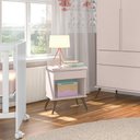 Ver imagem 1 de Mesa de Apoio Infantil Melinda com 1 Gaveta - Rosa