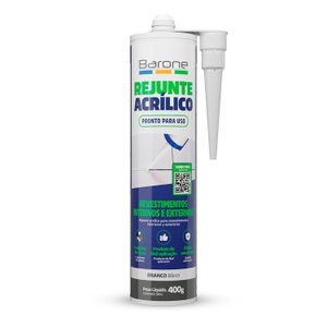 Rejunte Acrílico Flexível 400g Barone
