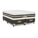 Ver imagem 2 de Cama Box Queen Castor Silver Star Air Double Face Tecnopedic 158x198x61 + Box Castor