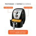 Ver imagem 4 de Fritadeira sem Óleo Air Fryer 6 Litros Afn-60-bi 127v