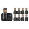 Kit Telefone 2 Linhas Ts 5150 + 8 Ramais Ts 5121 Intelbras Ts 5150 + Ts 5121 - 1