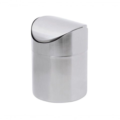 Lixeira para Pia Inox 1,1 L Mimo Style Alx22098