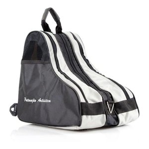 Bolsa para Patins com Alça e 3 Divisórias Reforçada Preta
