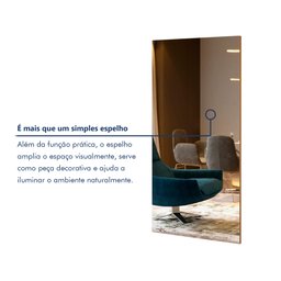 Espelho Decorativo 180x90cm Retangular Yescasa - 2