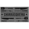 Capacho Vinil Super Print Churrasqueira 40x75cm Kapazi - 1