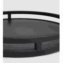 Ver imagem 3 de Bandeja Decorativa Redonda - Aço Carbono