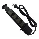 Ver imagem 2 de Torre Tomada Retrátil Multiplug Embutir Mesa Granito Preta