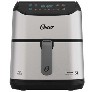 Fritadeira Digital Oster Inox 5l com Painel Touch Ofrt930 127v