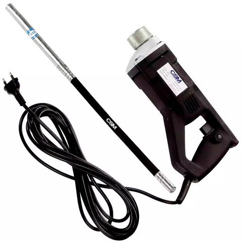 Vibrador de Concreto Portátil VCP 580W com Mangote de Imersão VCP25 CSM