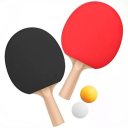 Ver imagem 2 de Kit 2 Raquetes com 2 Bolinhas e Tabuleiro de Damas/Trilha