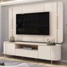 Rack com Painel para Tv de até 75 Polegadas Dj Móveis Areta 2 Portas - 1