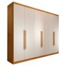 Guarda-roupa Casal Madalena 6 Portas 4 Gavetas 100% Mdf - Panorama Móveis - 2