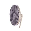 Ver imagem 4 de Ducha Redonda Articulada para Parede em Plastico Cromado 9 Polegadas Alta Vazão com Braço de Chuveir