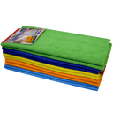 Ver imagem 4 de Kit 24 Panos de Chão Microfibra Flabom Têxtil 50x70 Alta Absorção e Secagem Rápida